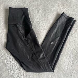Lululemon Wunder Train High-Rise Tights With Pockets 25” size 2